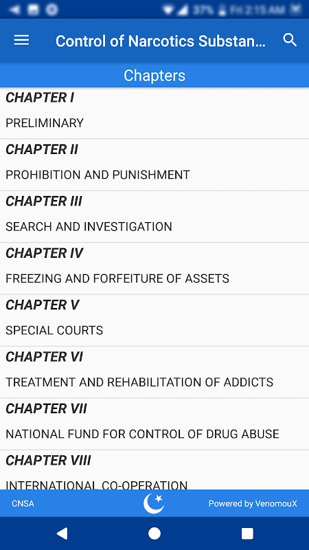 CNSA 1997 - Narcotic Substance screenshot 5