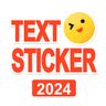TextSticker 2024 WAStickerApps icon
