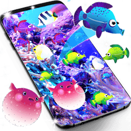 Fish live wallpaper icon