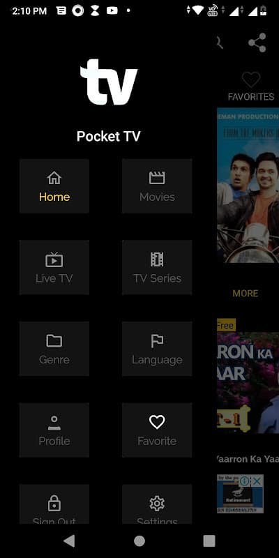 POCKET TV screenshot 3