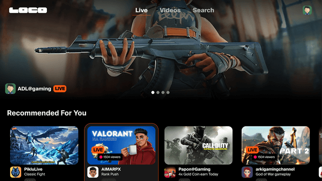 Loco: Live Game Streaming screenshot 4