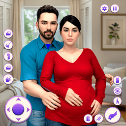Pregnant Mother Mom Games Life icon