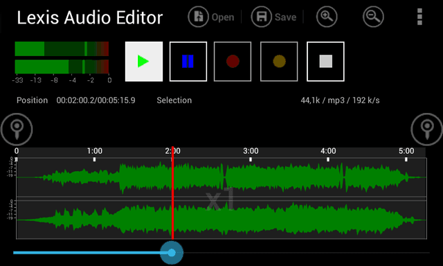 Lexis Audio Editor screenshot 3