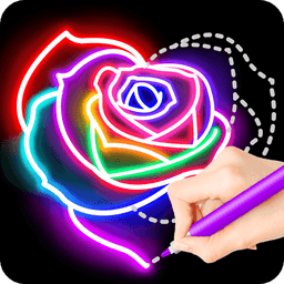 Learn To Draw Glow Flower icon