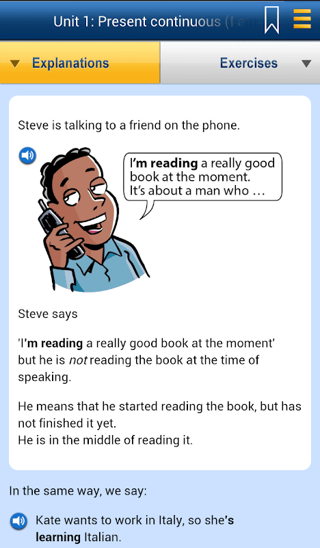 English Grammar in Use screenshot 2