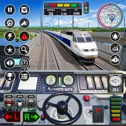 City Train Game 3d train games icon