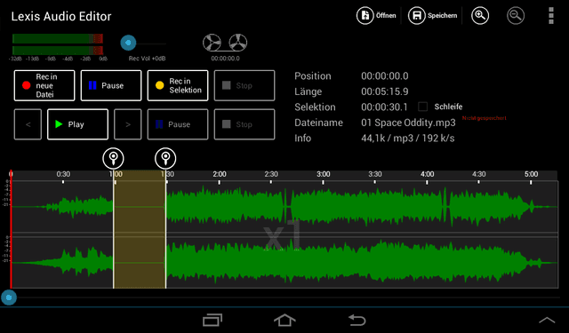 Lexis Audio Editor screenshot 5