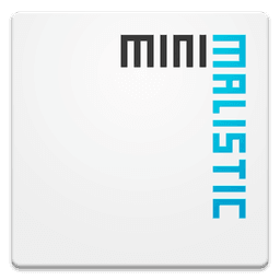 Minimalistic Text: Widgets icon