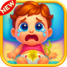 baba care babysitter game icon