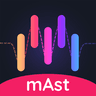mAst: Music Status Video Maker icon