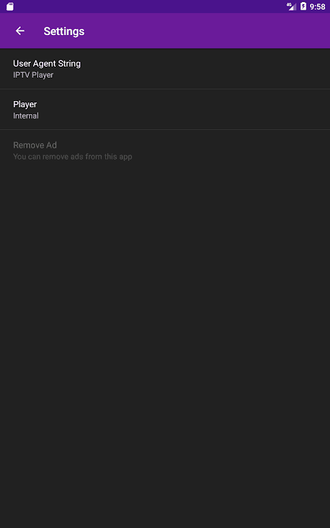 IPTV Player screenshot 1