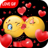 WASticker Love Rose Emoji GIF icon