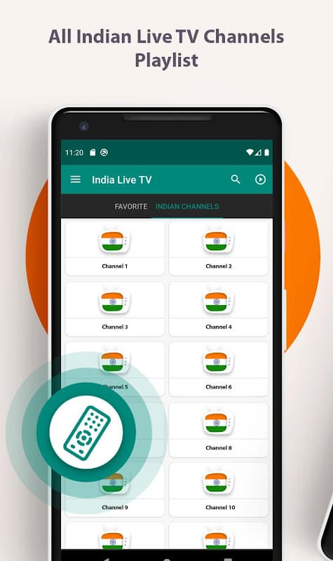 India - Live IPTV Channels screenshot 3