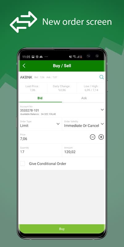 Garanti BBVA e-Trader screenshot 2