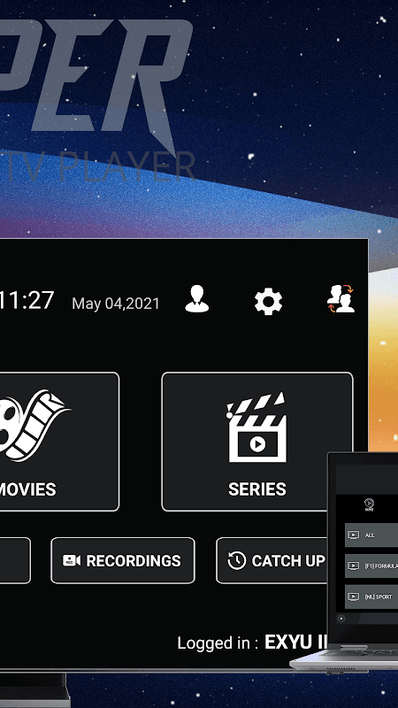 Hyper IPTV Player Premium screenshot 3