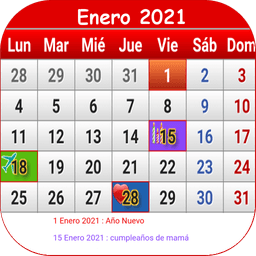 Mexico Calendario 2021 icon