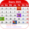 Mexico Calendario 2021 icon