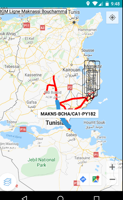 Grid Maps.Tn screenshot 1