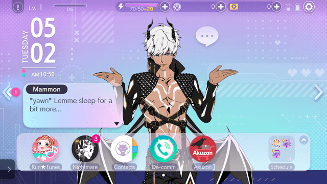Otome Games Obey Me! NB screenshot 3