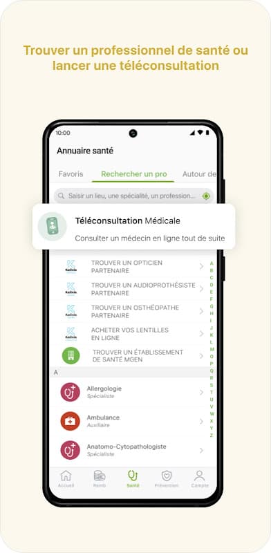 MGEN Mutuelle Espace Personnel screenshot 4