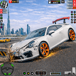 Mega Car Crash Simulator : 3d icon