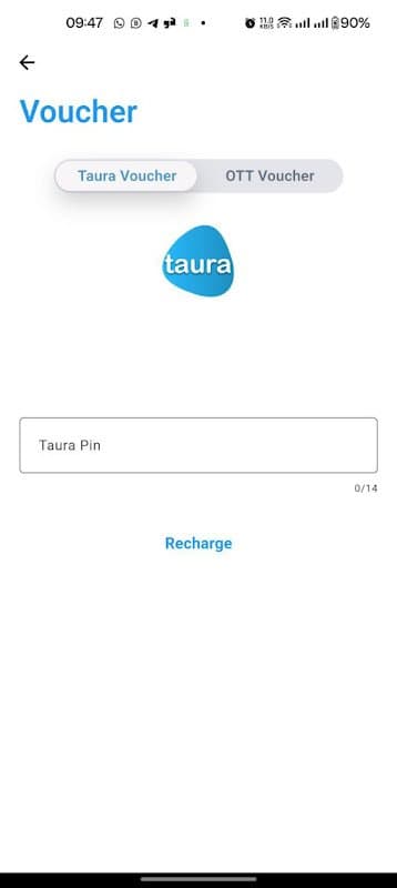 TAURA screenshot 2