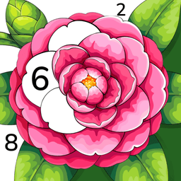 Color Aura: Paint by number icon