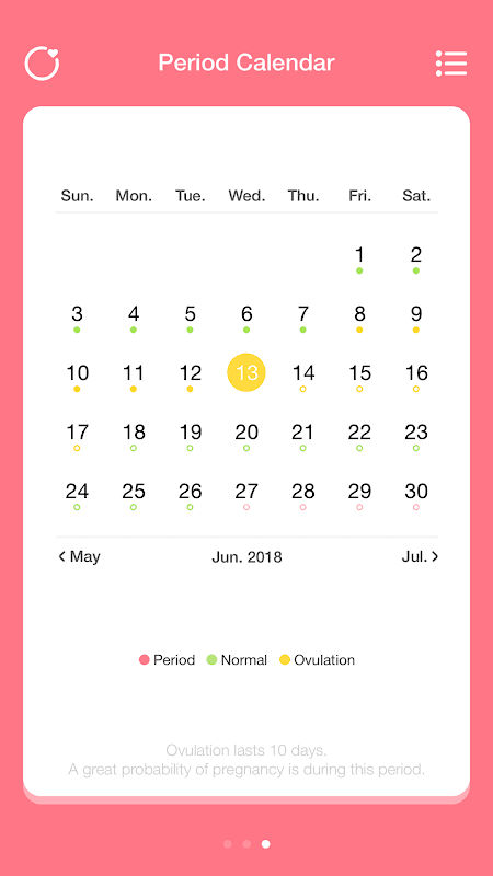 Easy Period screenshot 2