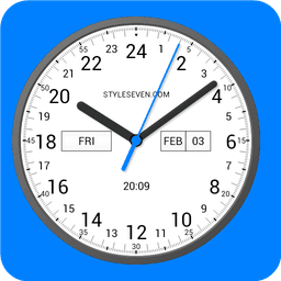 Analog Clock 24-7 icon