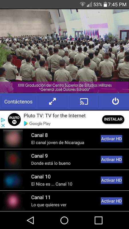 Nica Tv – IPTV Nicaragua – Televisión Digital screenshot 3