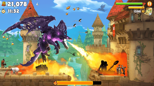 Hungry Dragon: by Hungry Shark screenshot 1