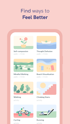 Amaha: anxiety sleep self-care screenshot 2