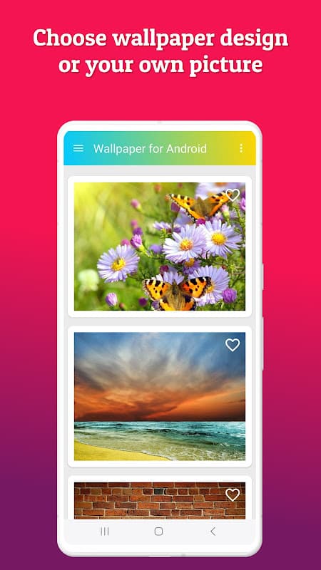 Hintergrundbilder für Android screenshot 3
