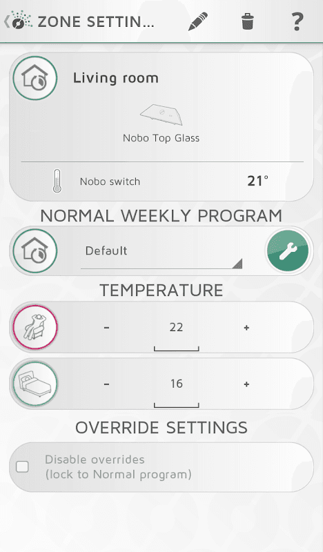 Nobø Energy Control screenshot 5