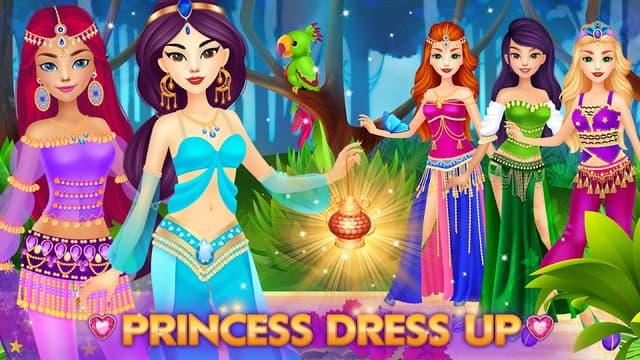 Arabian Princess Dress Up Game screenshot 1