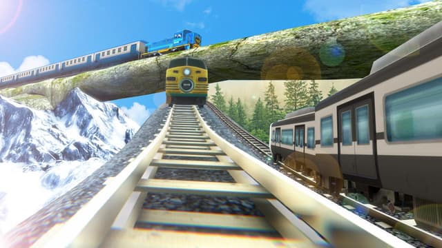 Train Racing 3D 2024 screenshot 2