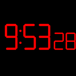 Digital Clock Seconds icon