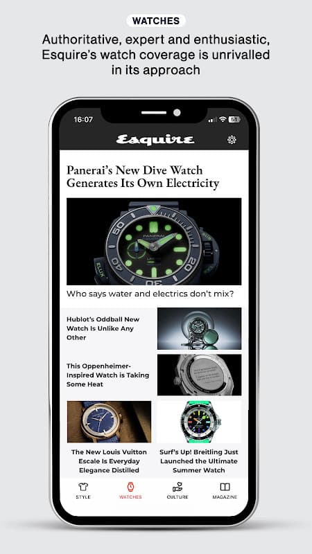Esquire UK screenshot 3