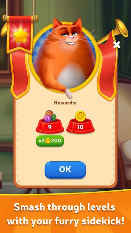 Kitty Scramble: Word Game screenshot 2