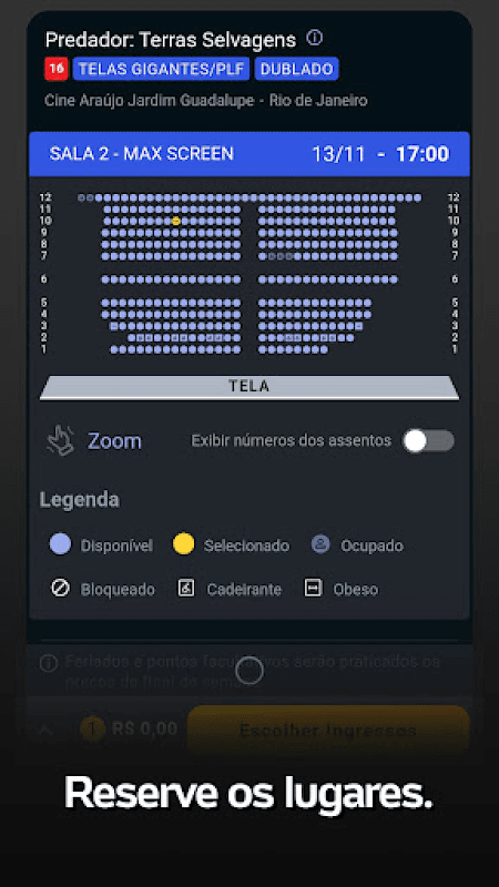 Ingresso.com - Filmes + Cinema screenshot 6