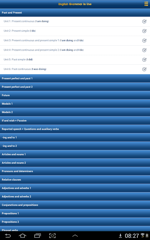 English Grammar in Use screenshot 4