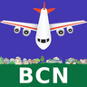Barcelona El Prat Airport: Flight Information icon