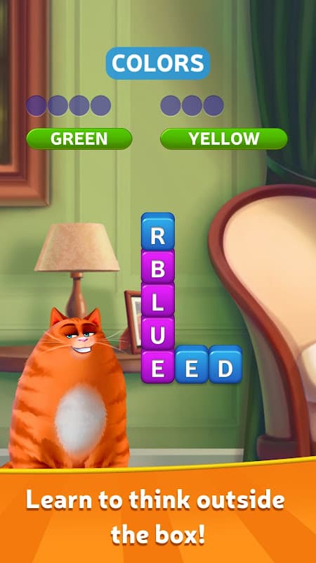 Kitty Scramble: Word Game screenshot 1