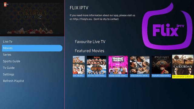 Flix iptv screenshot 4