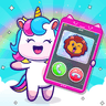 Unicorn phone mobile toy games icon
