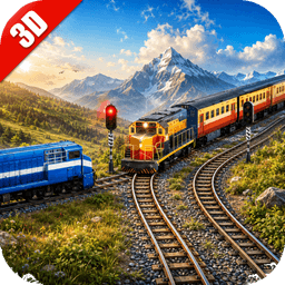 Train Racing Games 3D 2 Player icon