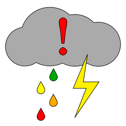 Alerte Météo - Weather Warning icon