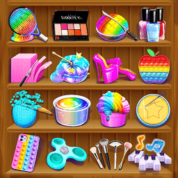 Antistress stress toy game icon