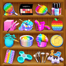 Antistress stress toy game icon