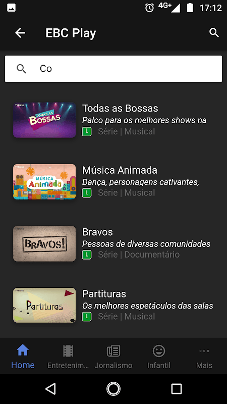 TV Brasil Play screenshot 2